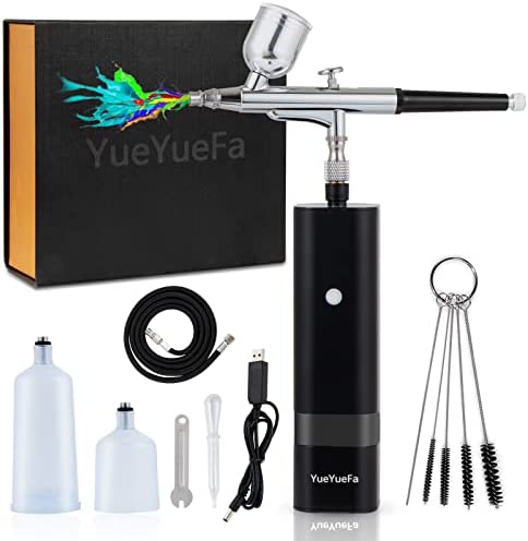 Cordless Airbrush Kit with Compressor Portable Air Brushes for Painting
