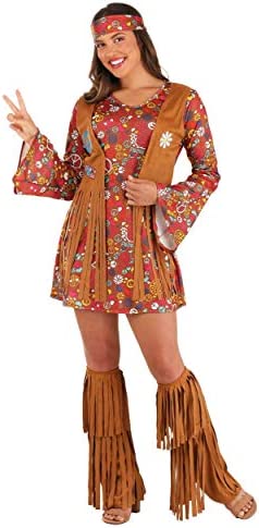 Fun World Peace Love Hippie Adult Costume