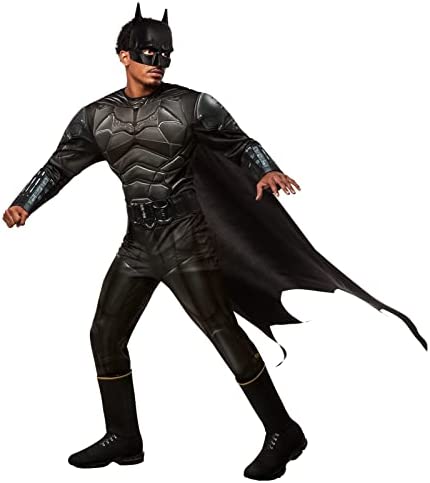 Rubies Mens DC Batman The Batman Movie Deluxe Costume Standard
