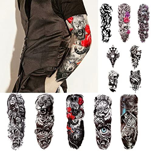 Temporary Tattoo Temporary Tattoo Sleeves for Women or Man or