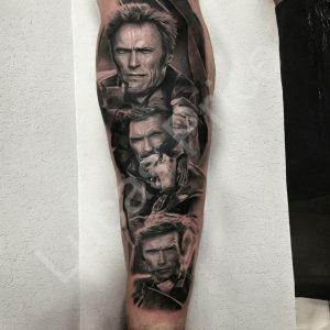 Clint Eastwood Tattoo2