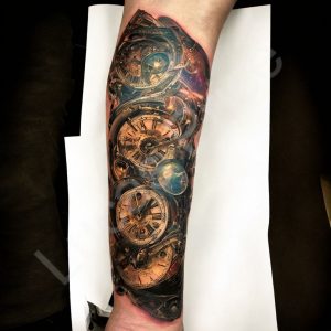 Clock Tattoos 248