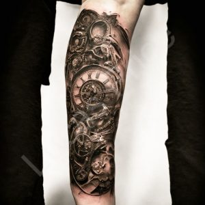 Clock Tattoos 64