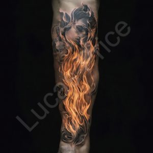 Flame Tattoos 5