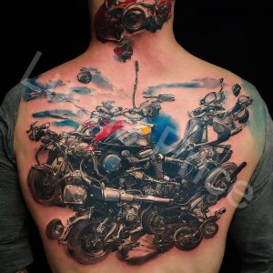 Motorcycle Tattoos 207