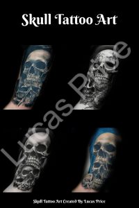 Skull Tattoo Poster