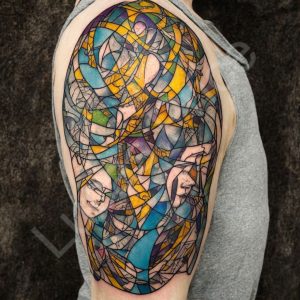 Stained Glass Tattoos 109
