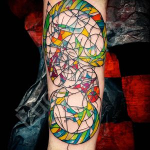 Stained Glass Tattoos 39