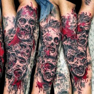 Zombie Tattoos 125