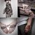 30 Sheets Temporary Tattoos for Men Women Hand Arm Wrist Flower Tattoo Fashion Punk Waterproof Tattoo Stickers