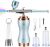 Airbrush Kit with Compressor, Daspom Cordless Portable Airbrush Small Handheld Airbrush Kit, Mini Air Brush Spray Gun with Compressor for Cake Decorating, Makeup, Ombre Art Nail and Model Painting