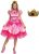Disguise womens Princess Peach Costume, Official Nintendo Super Mario Bros Adult Costume Dress and Crown