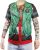 Funny Christmas Shirt with Tattoo Sleeves Biker Top for Adults Size