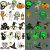 Ooopsiun Luminous Halloween Temporary Tattoos for Kids – 100 Styles Glow in The Dark Halloween Tattoos Party Favors Decorations for Boys Gilrs