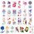 glaryyears Temporary Tattoo Sticker – Over 55 Flower and Animal Designs (25 Sheets) in Waterproof Fake Tattoo Rose Dreamcatcher Unicorn Collection for Girl Women Kids 2.36 x 4.13 inch